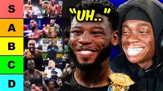 Isaac Chamberlain's Boxers Tier List!