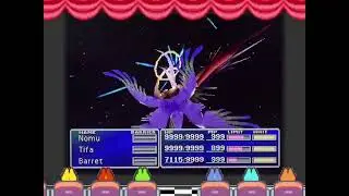 Facing Safer Sephiroth in FFVII (Play Station)