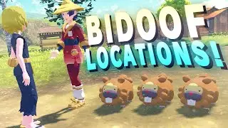ALL 3 Bidoof Locations - Bothersome Bidoof Quest! | Pokemon Legends Arceus