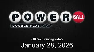 Powerball Double Play drawing for January 28, 2026