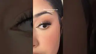 Fluffy lashes complete the look #fyp #fok #fypviral #fluffylashes