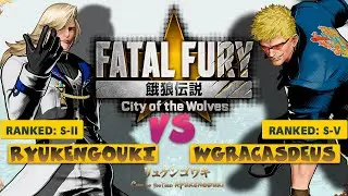 Fatal Fury City of The Wolves Ryukengouki (KAIN) VS WGracasDeus (BILLY) High Level Gameplay