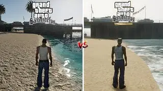 GTA SA Mod Graphics Android VS. GTA SA Definitive Edition Android (With PC Settings)