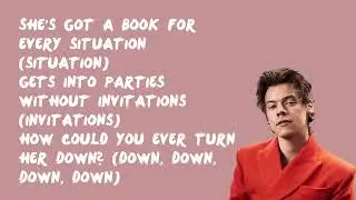 Carolina - Harry Styles (Lyrics)