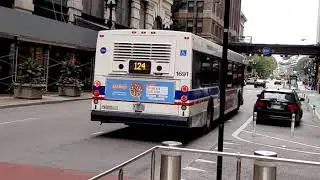 CTA New Flyer D40LF, DE60LF #1691, 4005 Route 124, 151