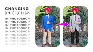Change color of the Suit in Photoshop. How to change color of clothes in photoshop. | HGraphicsPro