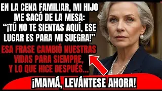 Mi Hijo Me Dijo: “¡Tú No Te Sientas Aquí, Es Lugar De Mi Suegra!”... Pero Esa Frase Le Costó Caro