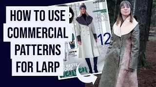 Making LARP Costumes With Commercial Patterns || A Sci-Fi Costume Breakdown
