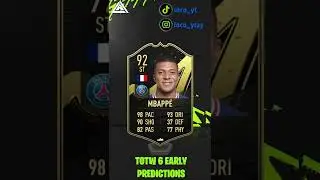 FIFA 23 TOTW 6 EARLY PREDICTIONS  | FT. Mbappe, Lewandowski, Haaland #fifa23 #football #fyp #totw