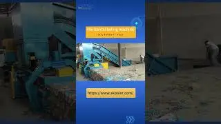 What does the bales look like for the horizontal fully automatic baling machine?