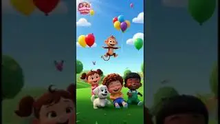 Jump Hop Wiggle Song 🐵🐸 | Fun Animal Dance for Kids | Nursery Rhymes #kidssongs #happykidfunhub #new