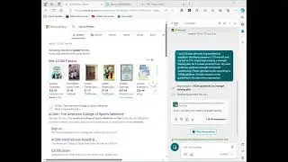 Using Microsoft Copilot in the Edge Browser in Generate Personalized Fitness Plans