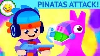 Pinatamasters #1 Вытряси из игрушечных Пиньят все золотые монеты! Новая аркадная игра! 1-11 уровни