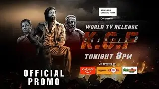 KGF CHAPTER 2 TONIGHT 8PM ON SONY MAX OFFICIAL PROMO