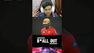 8* Run ALLOUT 💀 Record Break 🔥 | Online Multiplayer Match | Cricket 26#shorts#cricket