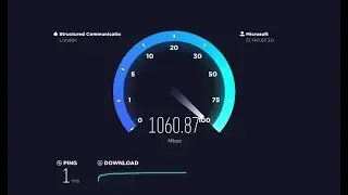 Microsoft Azure Internet Speed Test - Fastest Ever! 2017