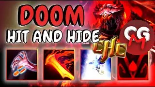 HIT AND HIDE DOOM | CAPITALIST + INFERNAL BLADE & PHASE SHIFT | CHC DOTA 2
