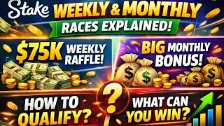 Stake Weekly Races & Monthly Races Explained (Prizes & How They Work)
