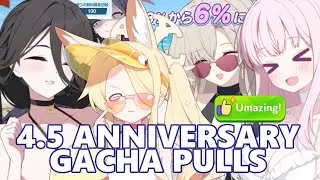 [Blue Archive JP] 4.5 ANNIVERSARY GACHA PULLS!