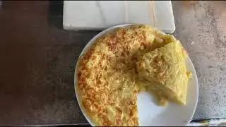tortilla de papas con cebolla