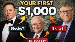 How to Invest Your First $1,000 (Elon Musk, Warren Buffett, Bill Gates & Finance Experts)