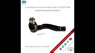 High quality steering and suspension parts for Land cruiser!