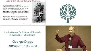 AHS18 George Diggs - Implications of Evolutionary Mismatch in the Field of Public Health