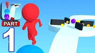 Stack Rider game - Gameplay Walkthrough , All levels ( iOS , Android ) | Part 01