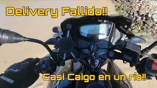 CASI CAIGO AL RIO!! DELIVERY FALLIDO | DANO