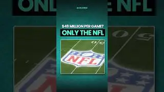 $49 Million Per Game? Only the NFL