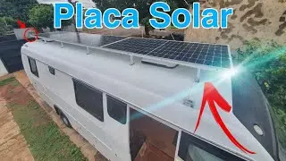 MOTORHOME - Instalação dos painéis solares #38