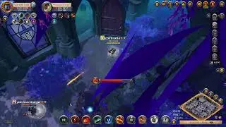 My longest chase in Knightfall Abbey #albiononline #mmorpg #mists #knightfall #solo #pvp