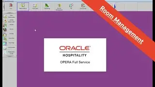 Opera PMS - Room Management