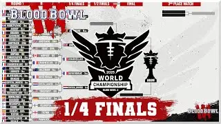 Blood Bowl 3 — четвертьфинал чемпионата мира 2025 года — анонс и прогнозы!
