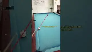 How to shoot spot 100 percent 😱                              #billiards #billiardchallenge #snooker