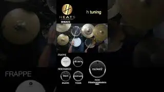 Test @heatsdrumheads sur @ASBADRUMS-1927 #asba #asbadrums #heatsdrumheads