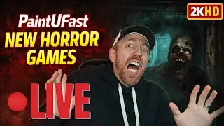 FRIDAY NIGHT SCARES | New Horror Games • Jump Scares • LIVE (2K HD)