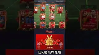 Full Lunar New Year Team in FIFA MOBILE 22! #LunarEvent #fm22