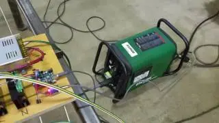 Test homemade cnc plasma table