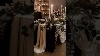 Moody Gothic Weddings #ideas #wedding #gothic # 2023 #december  #wednesday #celebration #decor