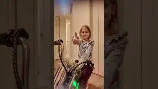 The Coolest Toy Bike with Mist Exhaust & RGB Lights