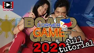 BOARDGAME 2020|&bull;CORNER GAME  FULL TUTORIAL BY  JOHN DAVID BENITEZ