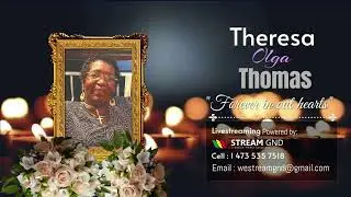 In Loving Memory of Theresa Olga Thomas || October 9, 2025