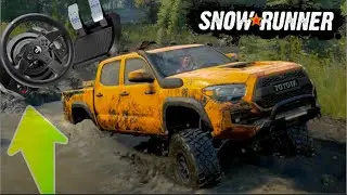 Toyota Tacoma TRD Pro Mudding | Snowrunner | Thrustmaster T300 RS GT Edition