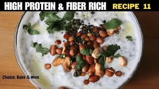 Savory Chia Yogurt Pudding | Improve your Gut Health| Cheese, Bake & Wine
