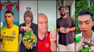 ASMR 🍡🍫🍒🍓🍭🍎🥭DUBAI'S ORIGINAL DUBBLE BUBBLE GUM (3 FRUIT FLAVORS) AND EAT...part3