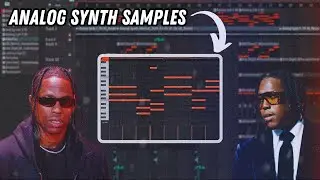 How to Make Analog Synth Samples for Artists Like Travis Scott and Don Toliver [Fl Studio]