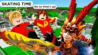 LET'S SKATE IT 🏂🏿 Roblox Brookhaven 🏡 RP - Funny Moments