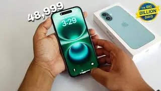 iPhone 16 Unboxing BBD sale Unit 2025 Teal Colour & Quick Review
