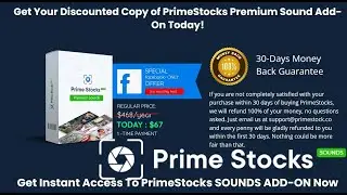 #PrimeStocks GET Huge Library Of 577,892 HD Premium Sound Tracks